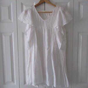 World Market Women's Dress with Flutter Sleeve - Size: Small